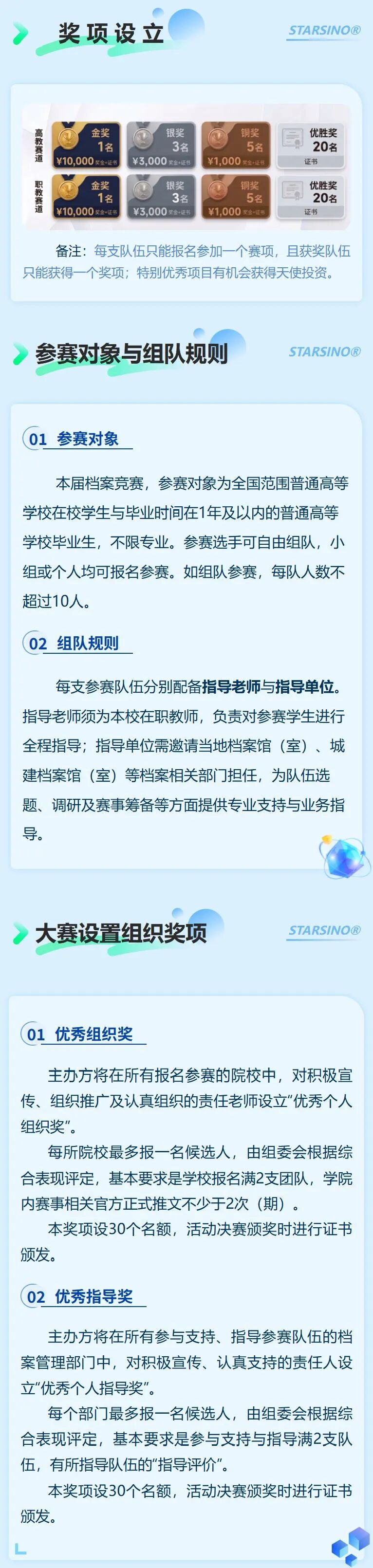 大赛通知｜关于举办2026第二届星汉杯大学生智慧档案创新创业大赛配图